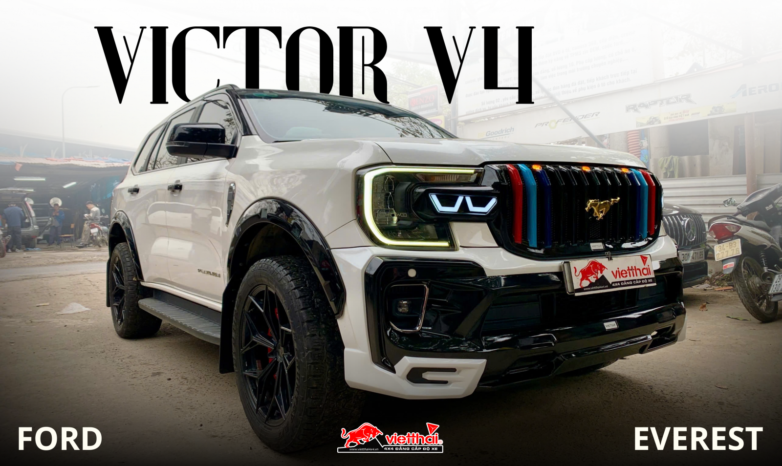 Victor V4 - Bodykit Thể Thao Cao Cấp Dành Cho Ford Everest